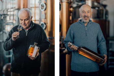 Bruno ed Ivano Pilzer - Seconda generazione di distillatori